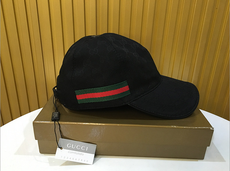 Gucci-Kappe Schwarz - EUR FASHION