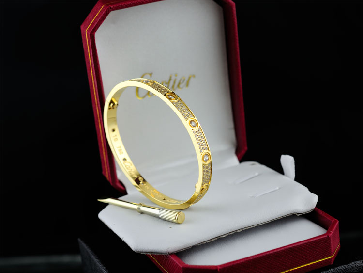 Cartier Gold Iced Armband - EUR FASHION