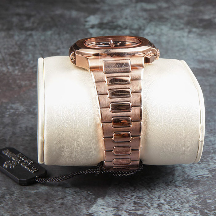 Patek Philipps Sa Roségolduhr mit schwarzem Zifferblatt - EUR FASHION