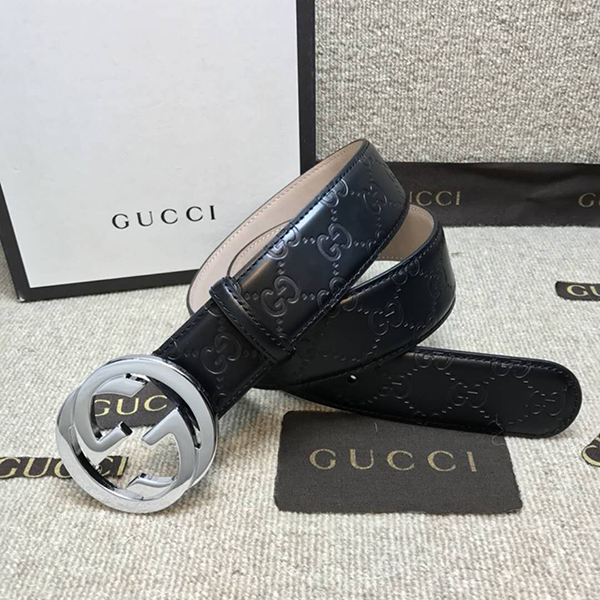 Gucci Signature Ledergürtel - EUR FASHION