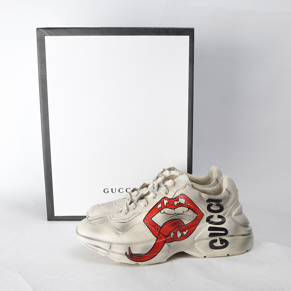 Gucci Rhyton Sneaker mit Munddruck - EUR FASHION