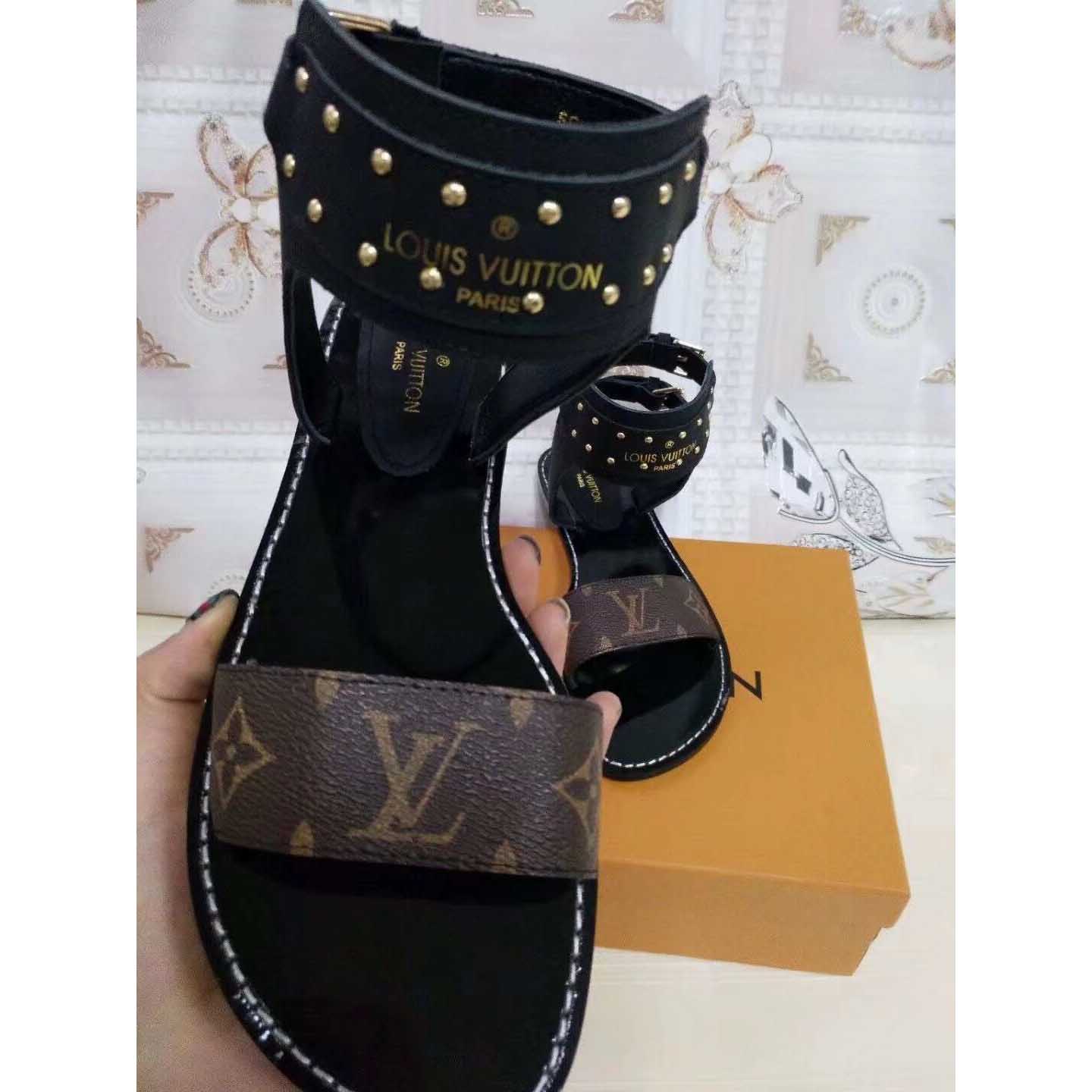 Louis Vuitton Monogramm Nomad Damen Sandalen - EUR FASHION