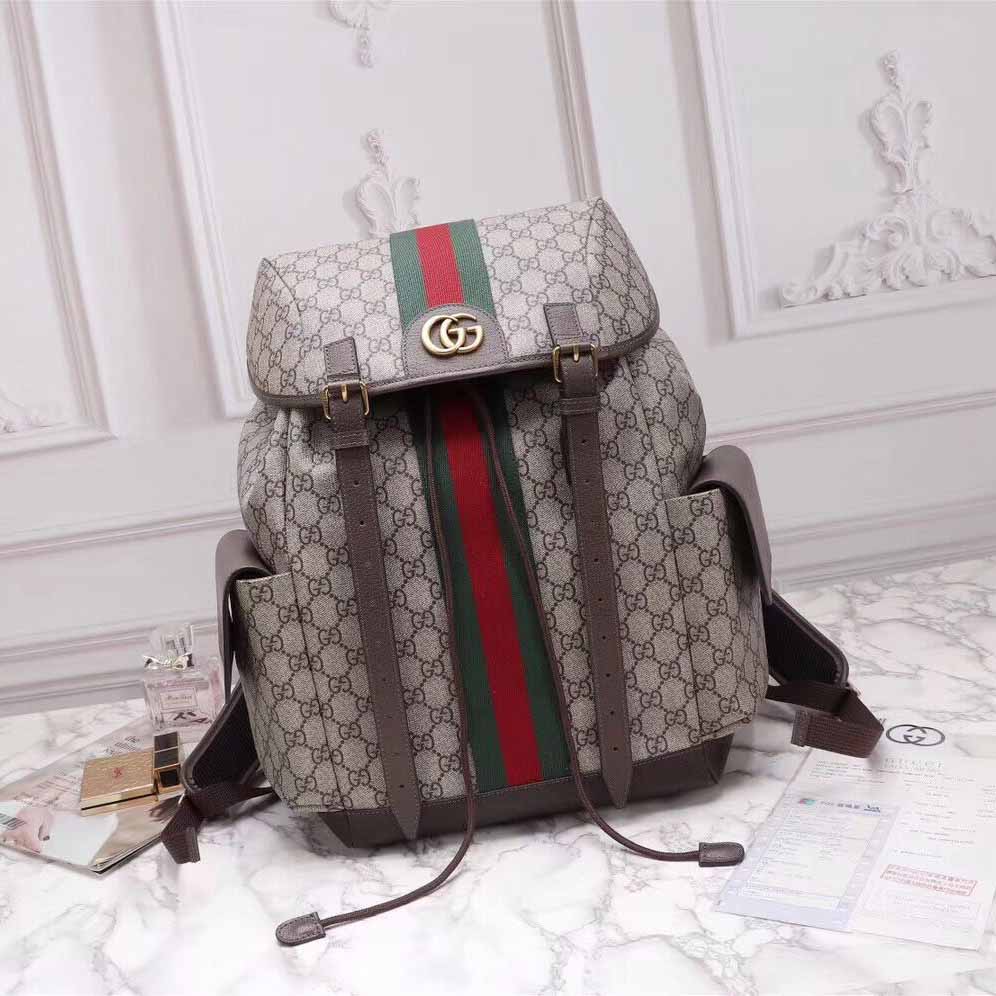 Gucci Ophidia GG Mittelgroßer Rucksack - EUR FASHION