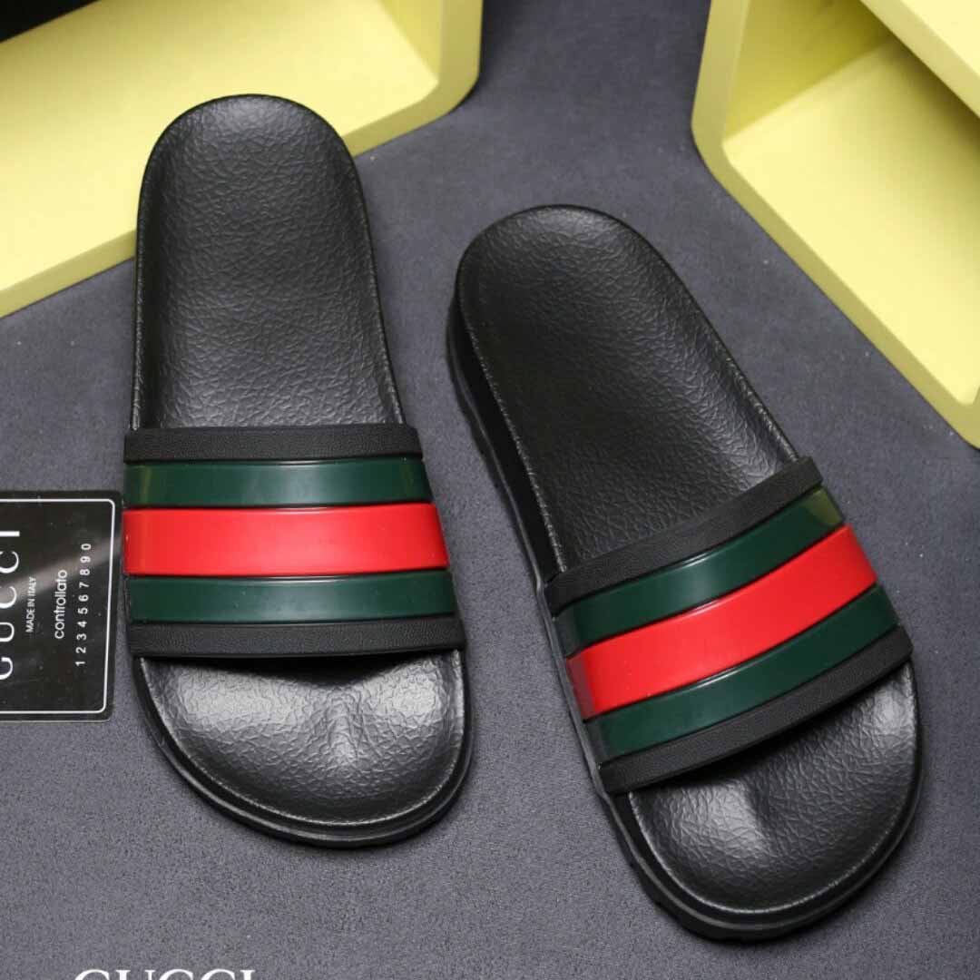 Gucci Web-Slide-Sandale - EUR FASHION