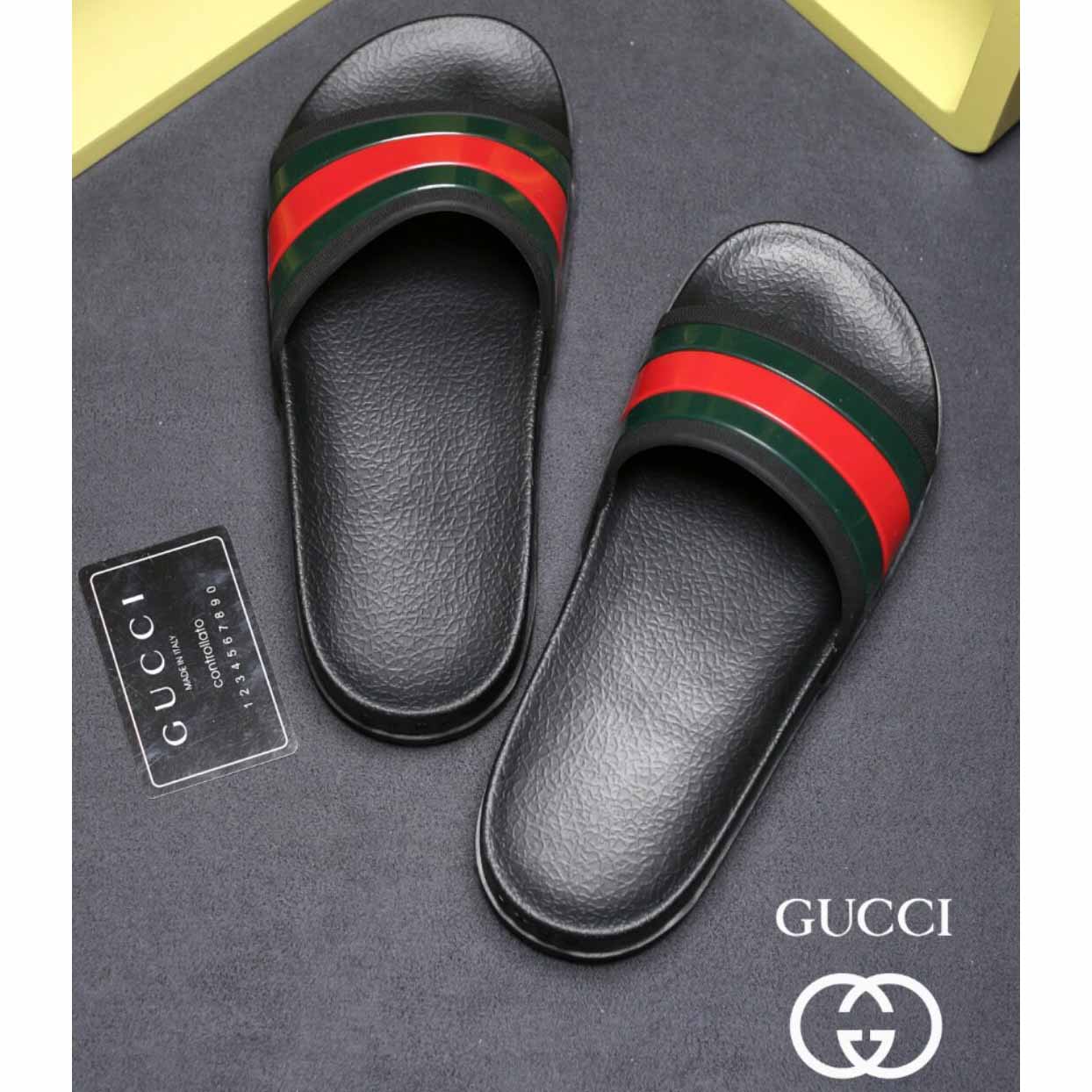 Gucci Web-Slide-Sandale - EUR FASHION