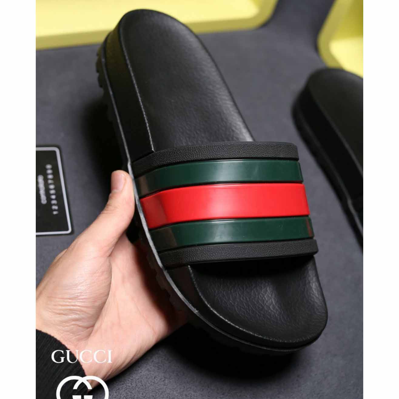 Gucci Web-Slide-Sandale - EUR FASHION