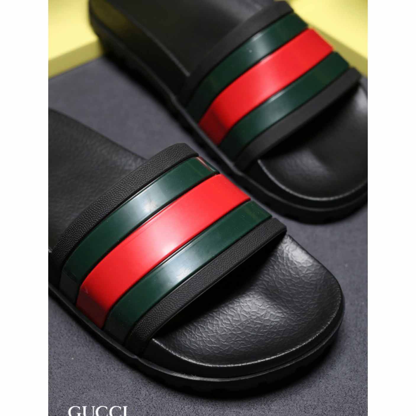 Gucci Web-Slide-Sandale - EUR FASHION