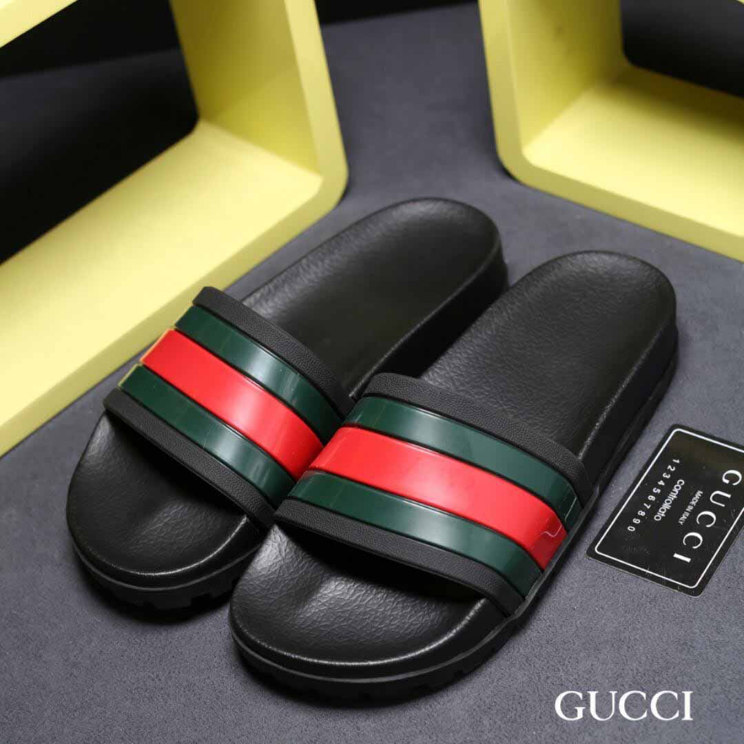 Gucci Web-Slide-Sandale - EUR FASHION
