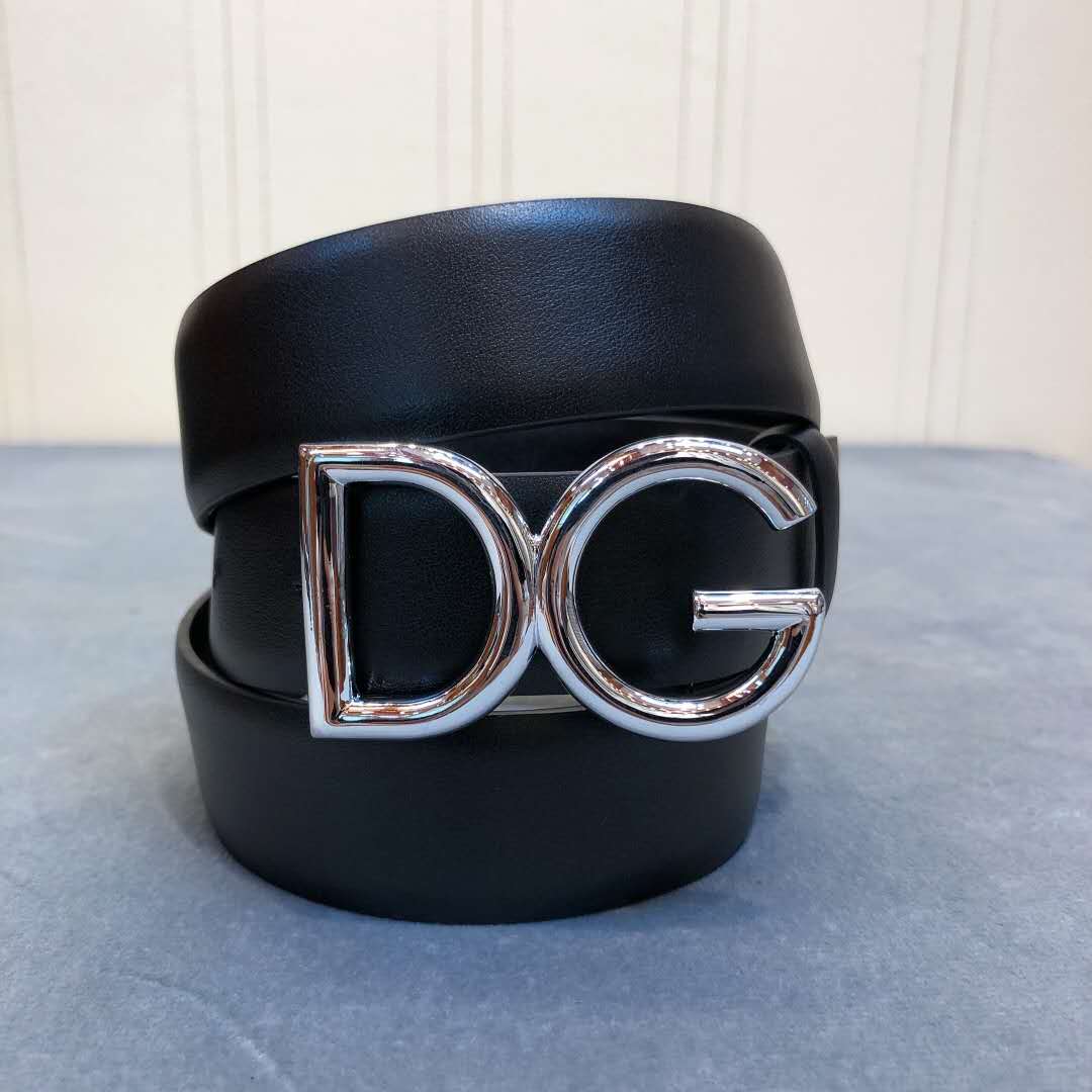 Dolce & Gabbana DG Black Belt  - EUR FASHION