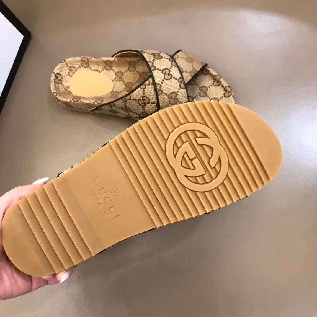 Gucci Herren GG Slide Sandale - EUR FASHION
