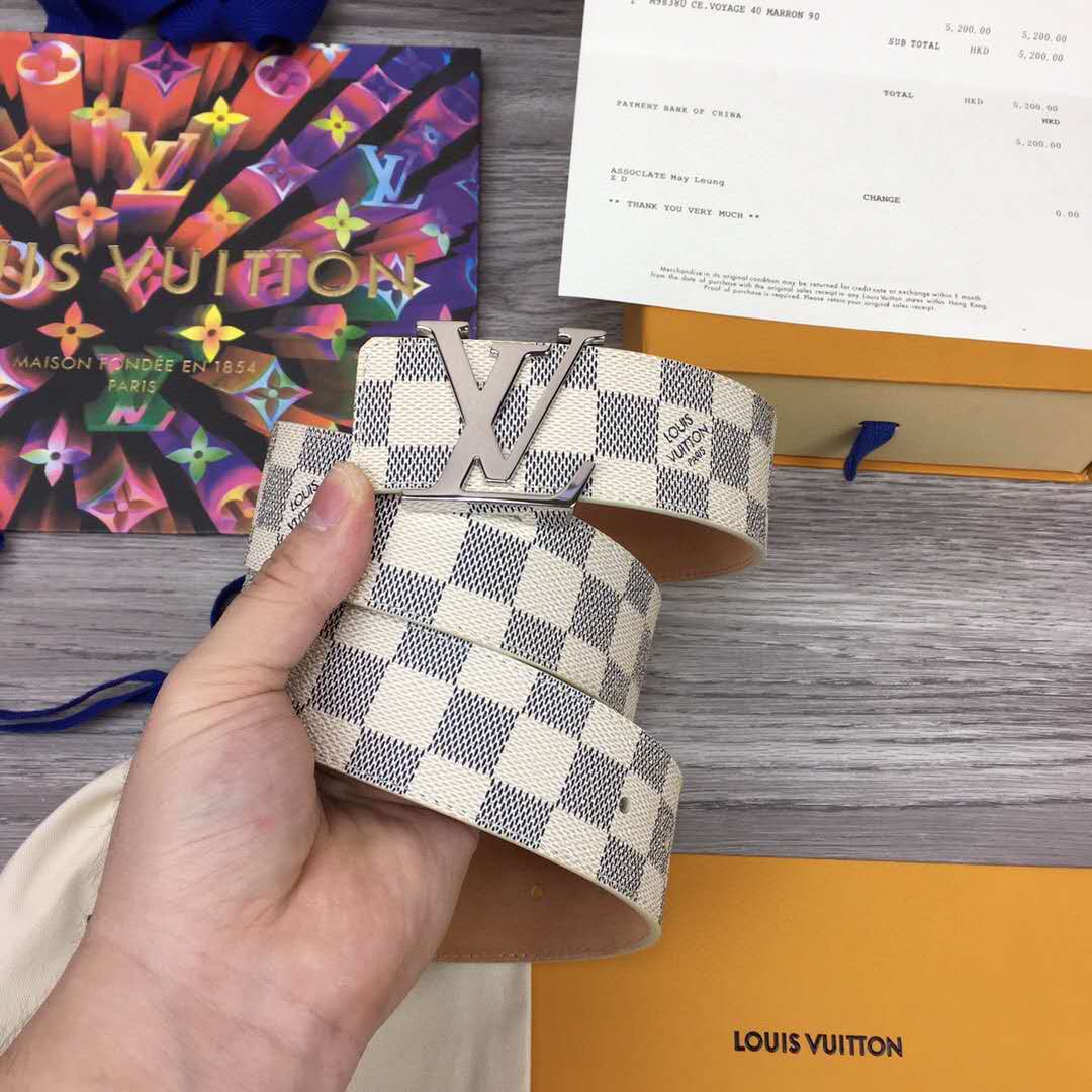 Louis Vuitton Initiales Damier Gürtel - EUR FASHION