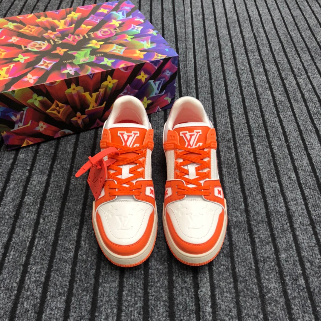 Louis Vuitton Trainer-Sneaker in Orange - EUR FASHION