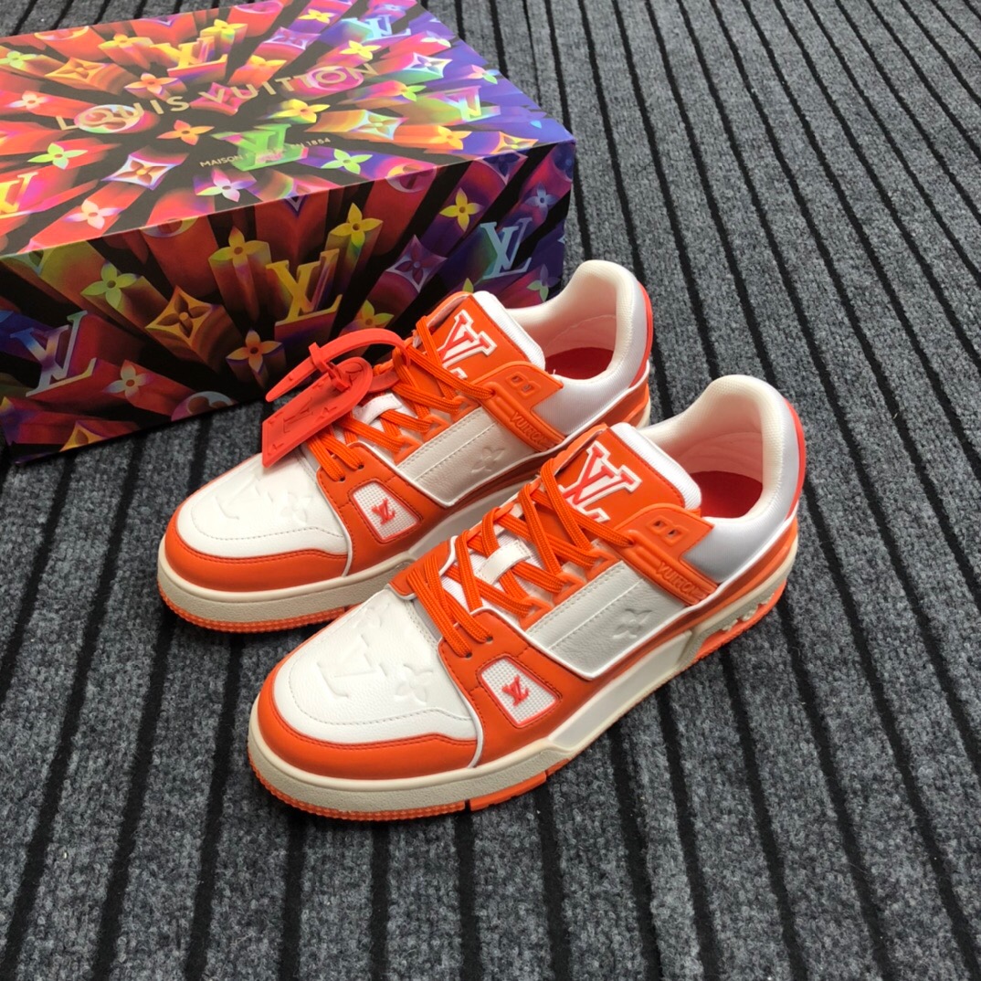 Louis Vuitton Trainer-Sneaker in Orange - EUR FASHION