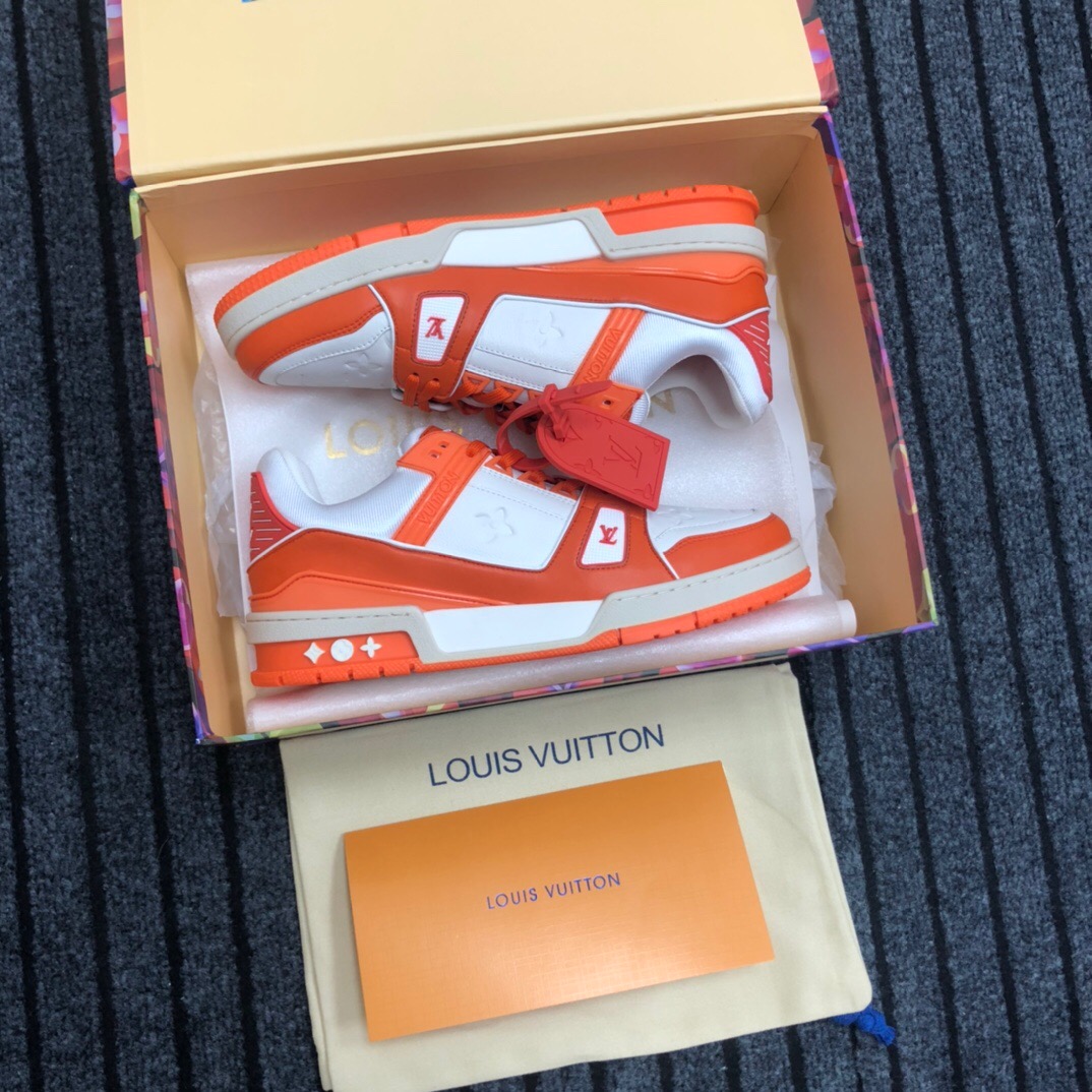 Louis Vuitton Trainer-Sneaker in Orange - EUR FASHION