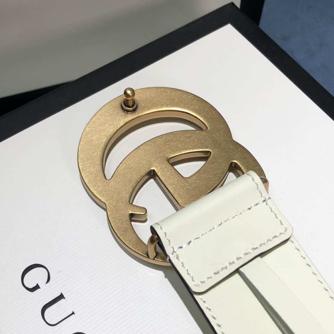 Gucci GG-Gürtel mit Doppel-G-Schnalle - EUR FASHION