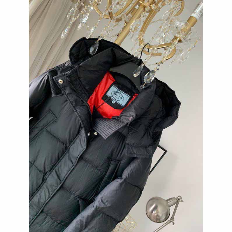Lange Prada Gänsedaunenjacke - EUR FASHION