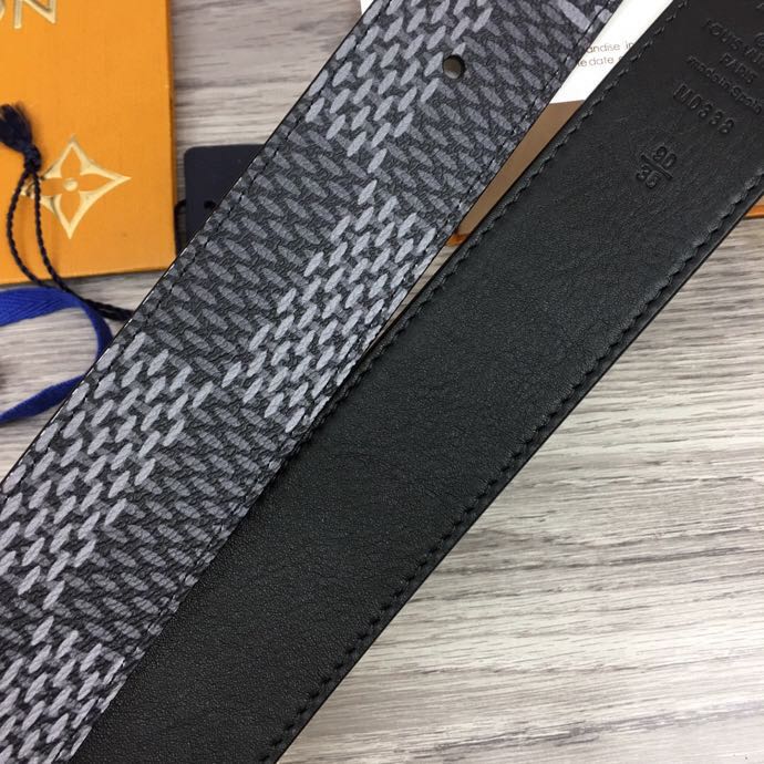 Louis Vuitton Damier Print 40MM Gürtel - EUR FASHION