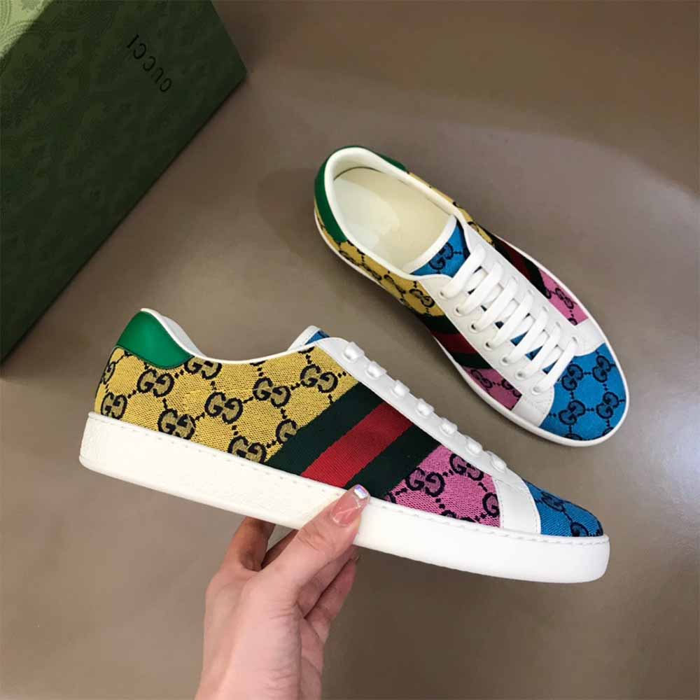 Gucci 1977 GG Mehrfarbiger Sneaker - EUR FASHION