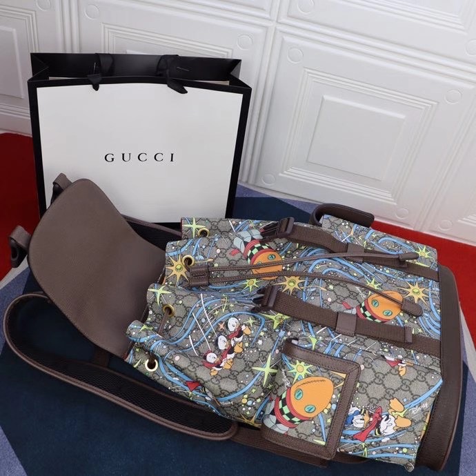 Gucci x Disney Donald Duck Mittelgroßer Rucksack - EUR FASHION