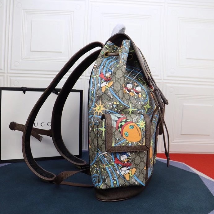 Gucci x Disney Donald Duck Mittelgroßer Rucksack - EUR FASHION