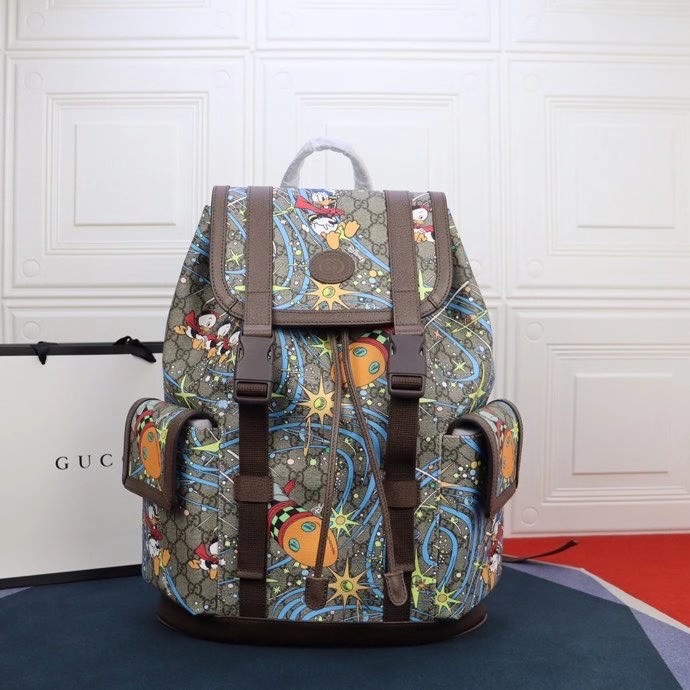 Gucci x Disney Donald Duck Mittelgroßer Rucksack - EUR FASHION