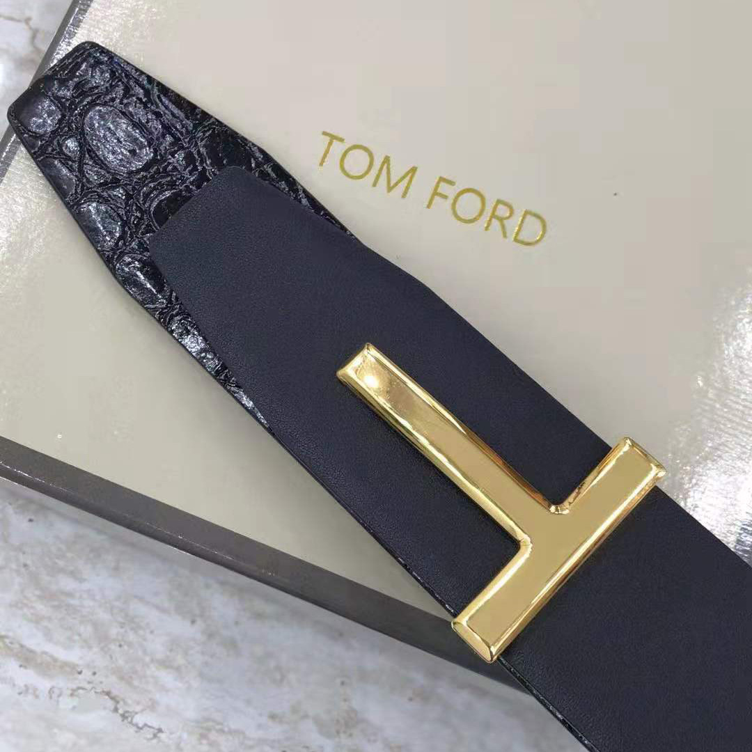 Tom Ford Krokodil-Icon-Gürtel - EUR FASHION