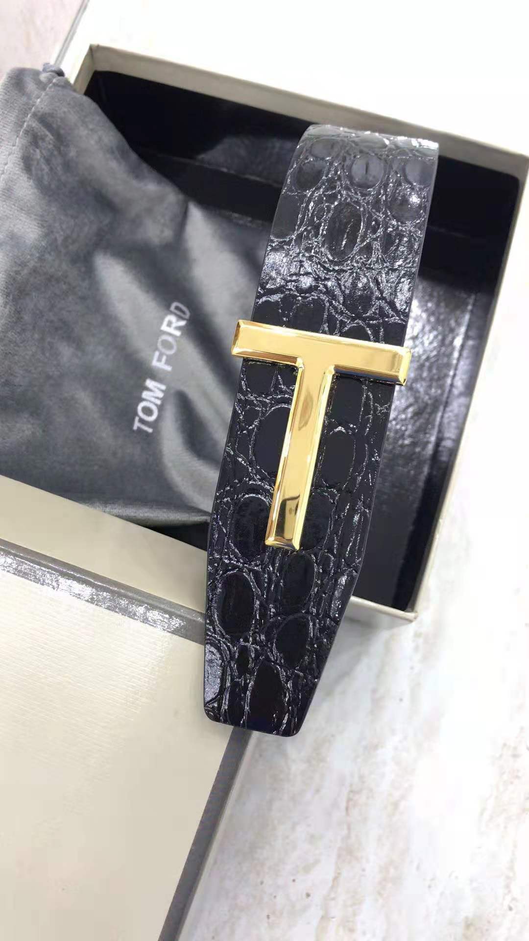 Tom Ford Krokodil-Icon-Gürtel - EUR FASHION