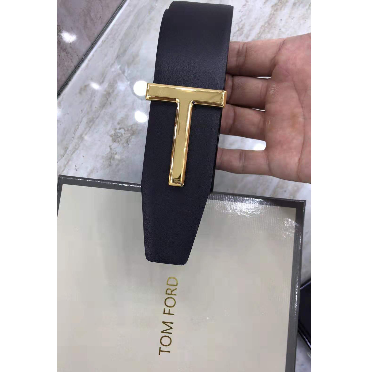 Tom Ford Krokodil-Icon-Gürtel - EUR FASHION