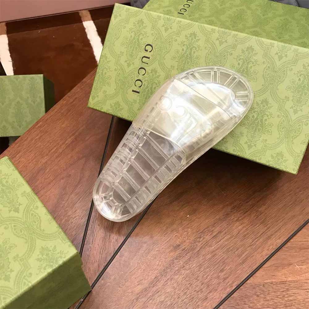 Gucci Herren-Slide-Sandale mit GG-Logo - EUR FASHION