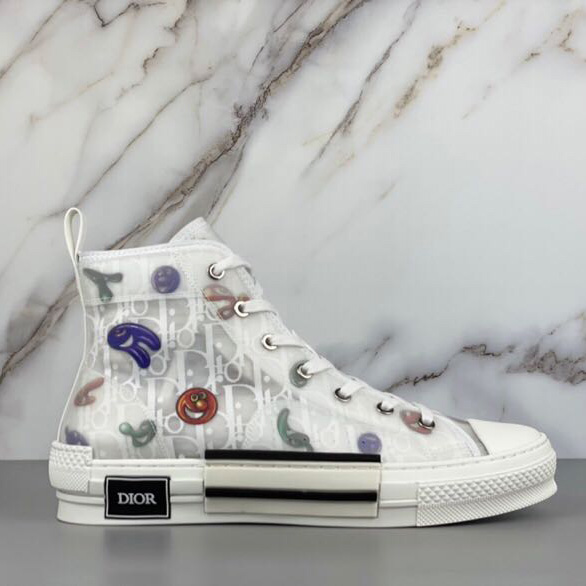 Dior B23 Dior und Kenny Scharf High-Top-Sneaker - EUR FASHION