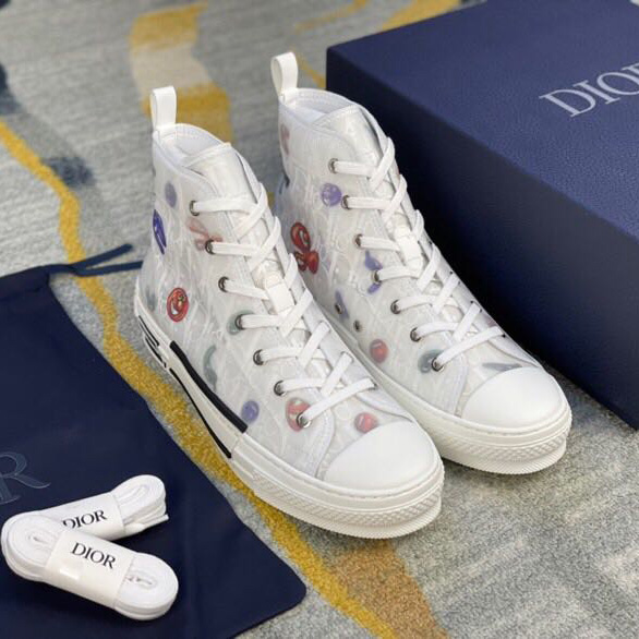 Dior B23 Dior und Kenny Scharf High-Top-Sneaker - EUR FASHION