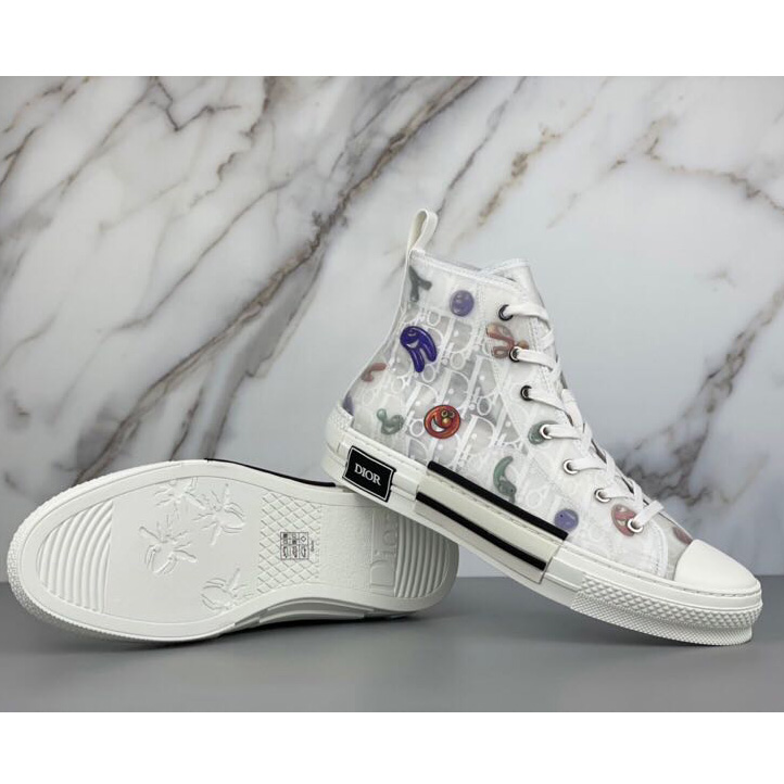 Dior B23 Dior und Kenny Scharf High-Top-Sneaker - EUR FASHION