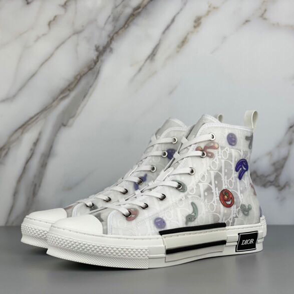 Dior B23 Dior und Kenny Scharf High-Top-Sneaker - EUR FASHION