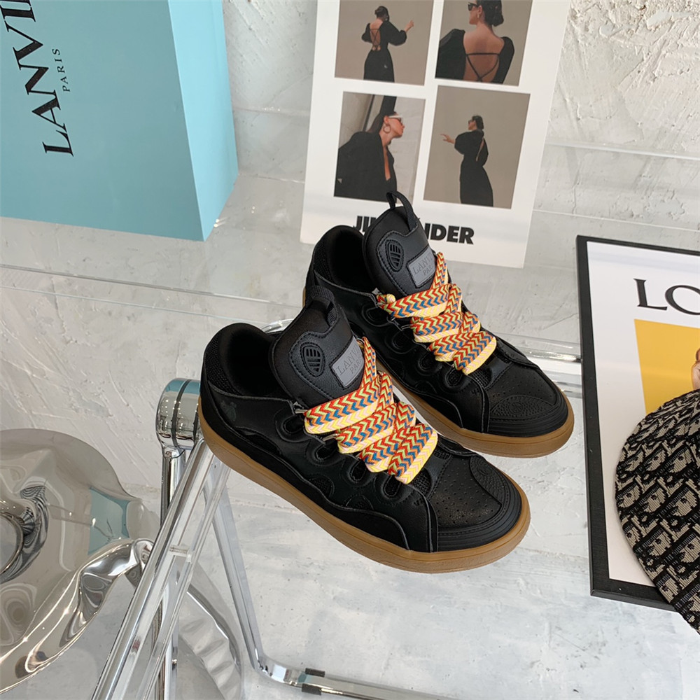 Lanvin Curb Sneaker in Schwarz - EUR FASHION