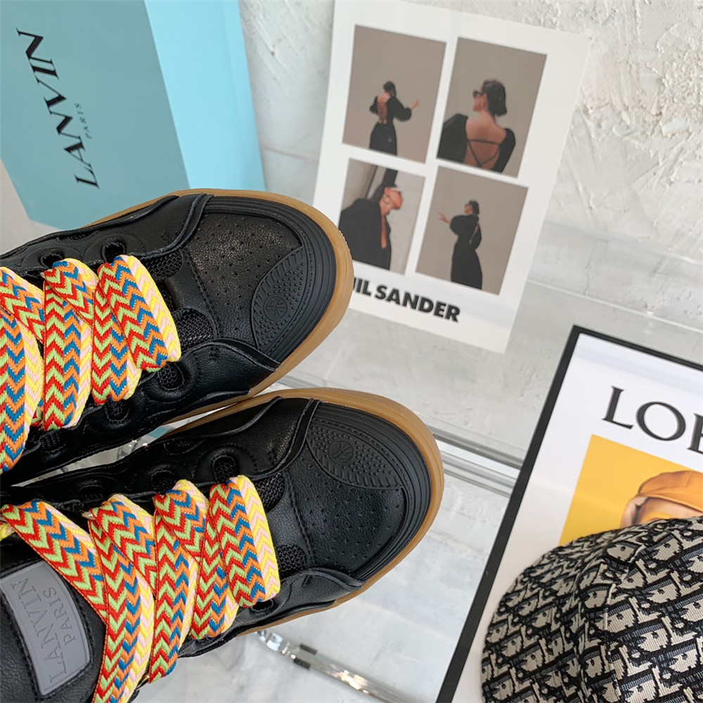Lanvin Curb Sneaker in Schwarz - EUR FASHION