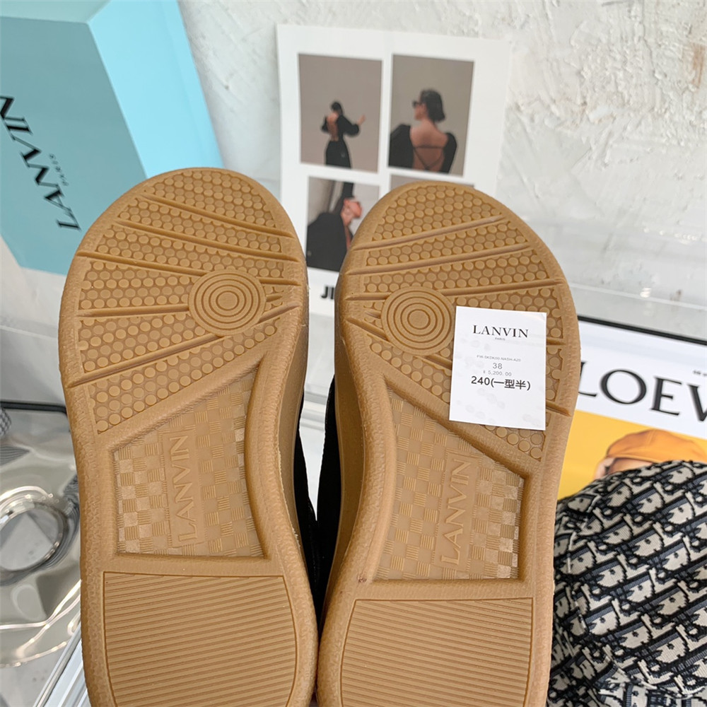 Lanvin Curb Sneaker in Schwarz - EUR FASHION