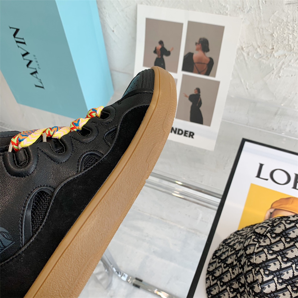 Lanvin Curb Sneaker in Schwarz - EUR FASHION