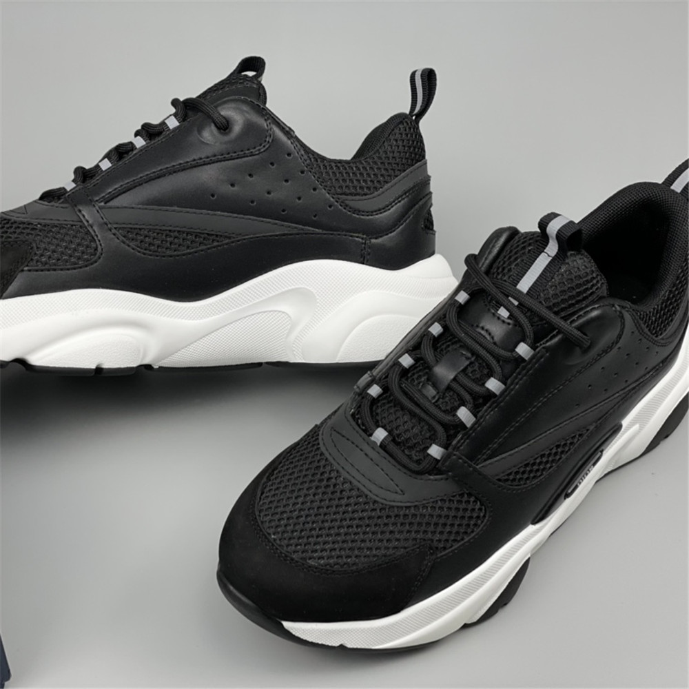 Dior B22 Low-Top-Sneaker in Schwarz und Weiß - EUR FASHION
