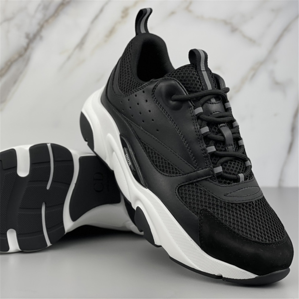 Dior B22 Low-Top-Sneaker in Schwarz und Weiß - EUR FASHION