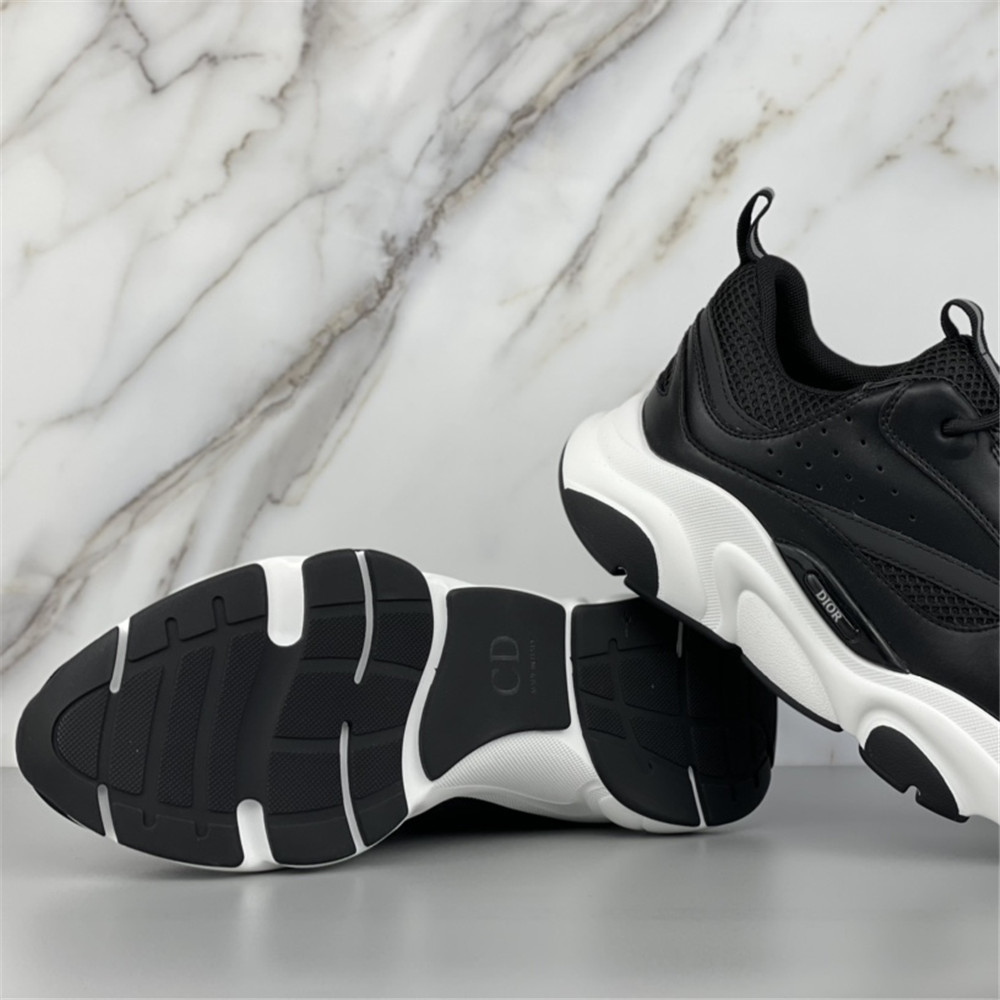 Dior B22 Low-Top-Sneaker in Schwarz und Weiß - EUR FASHION