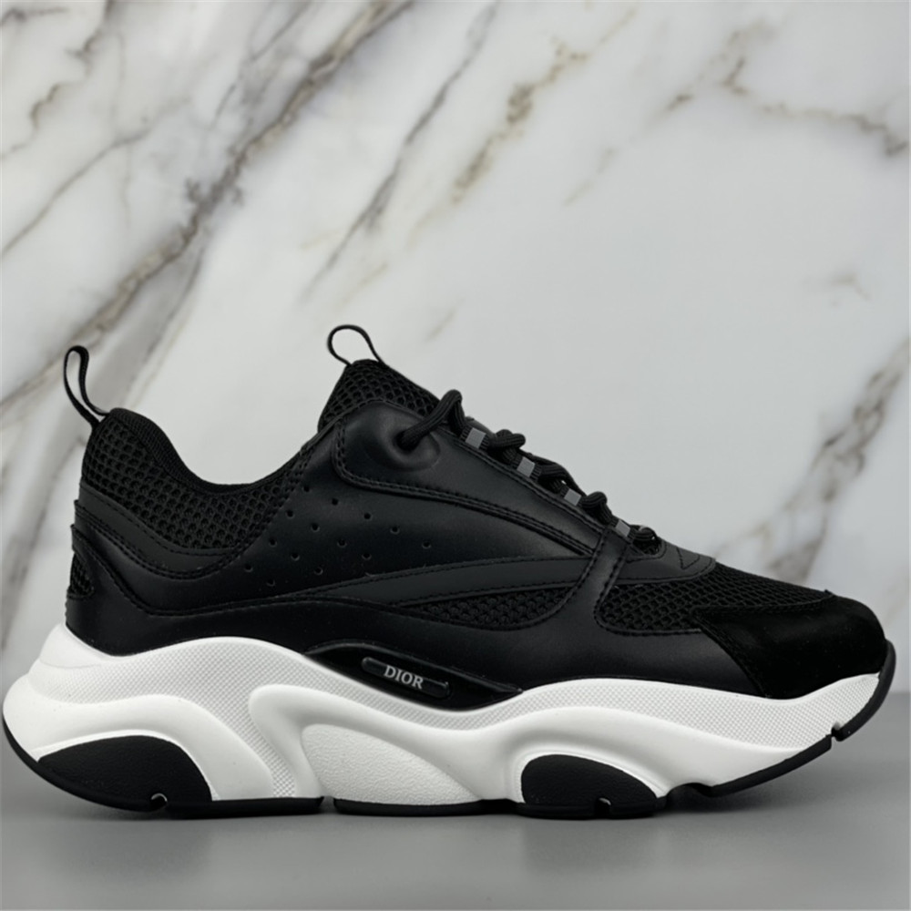 Dior B22 Low-Top-Sneaker in Schwarz und Weiß - EUR FASHION