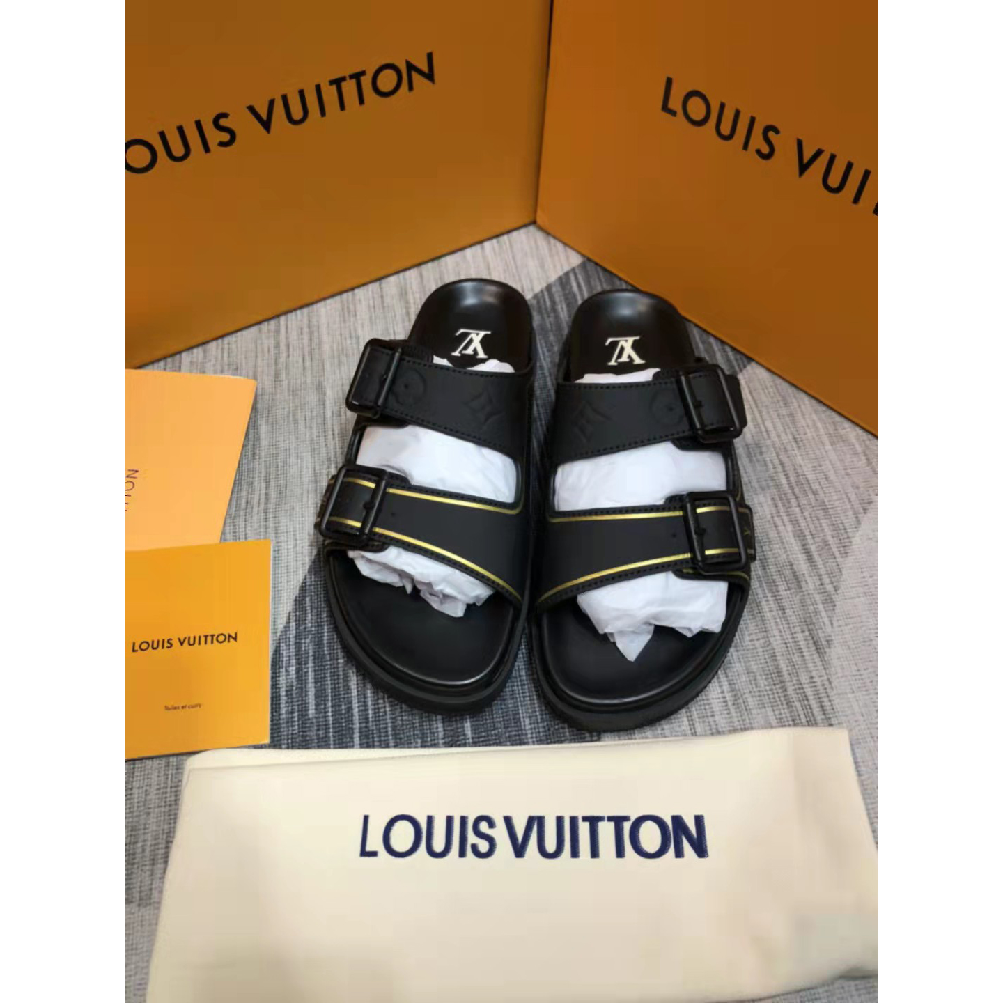 Louis Vuitton-Monogramm-Sandalen - EUR FASHION