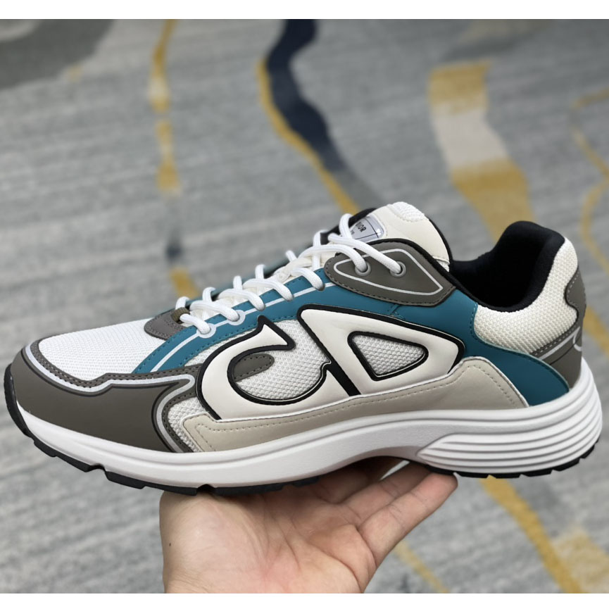 Dior B30 Sneaker, weißes Mesh und technisches Gewebe - EUR FASHION