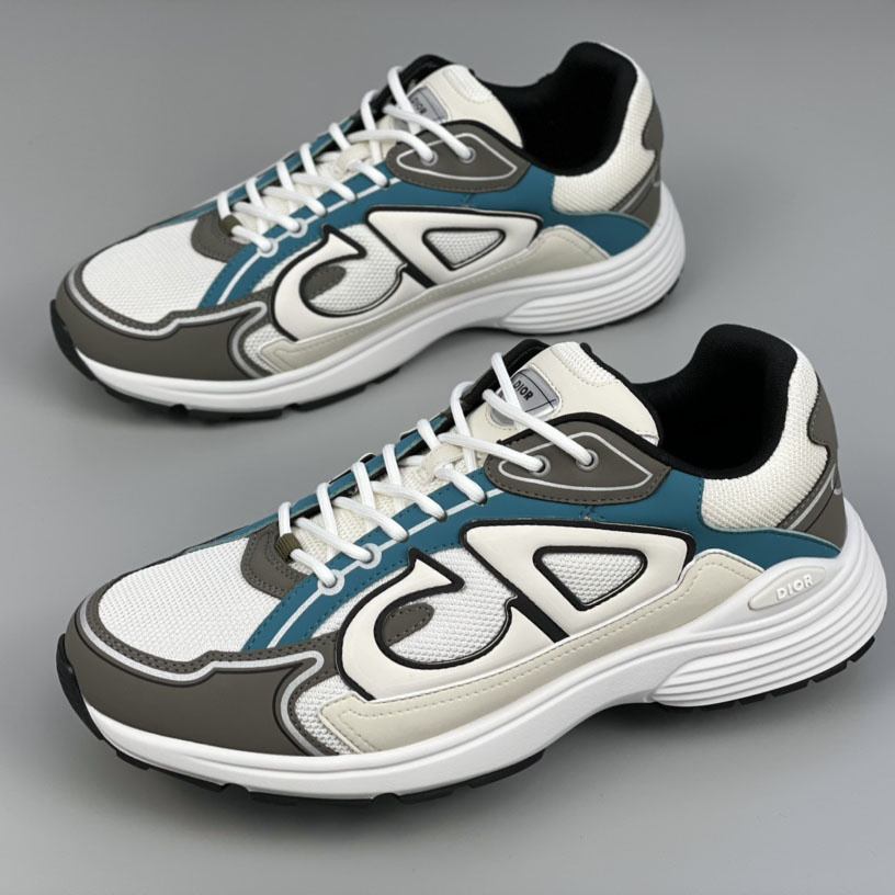 Dior B30 Sneaker, weißes Mesh und technisches Gewebe - EUR FASHION