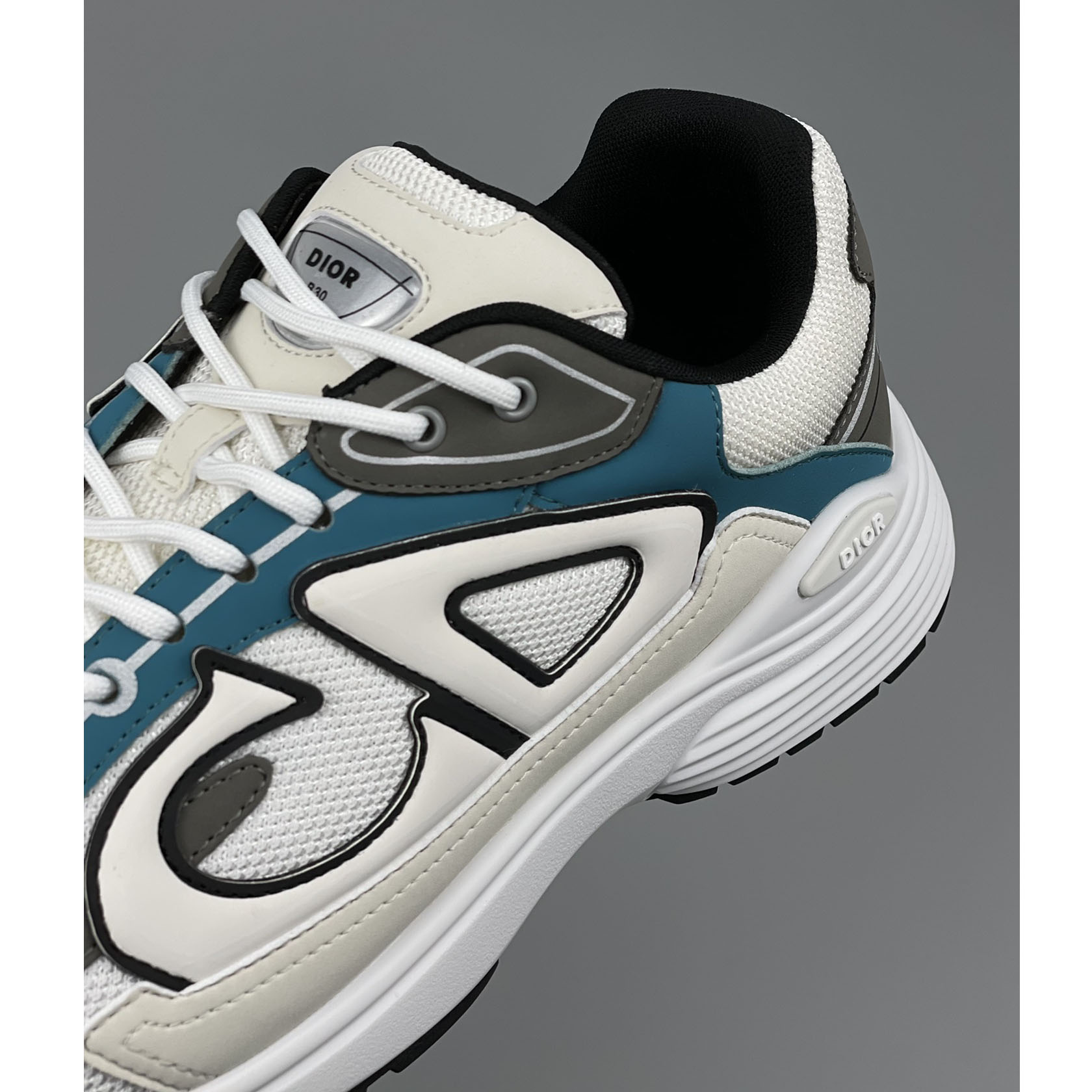 Dior B30 Sneaker, weißes Mesh und technisches Gewebe - EUR FASHION