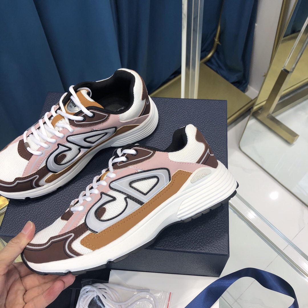 Dior B30 Sneaker, weißes Mesh und technisches Gewebe - EUR FASHION