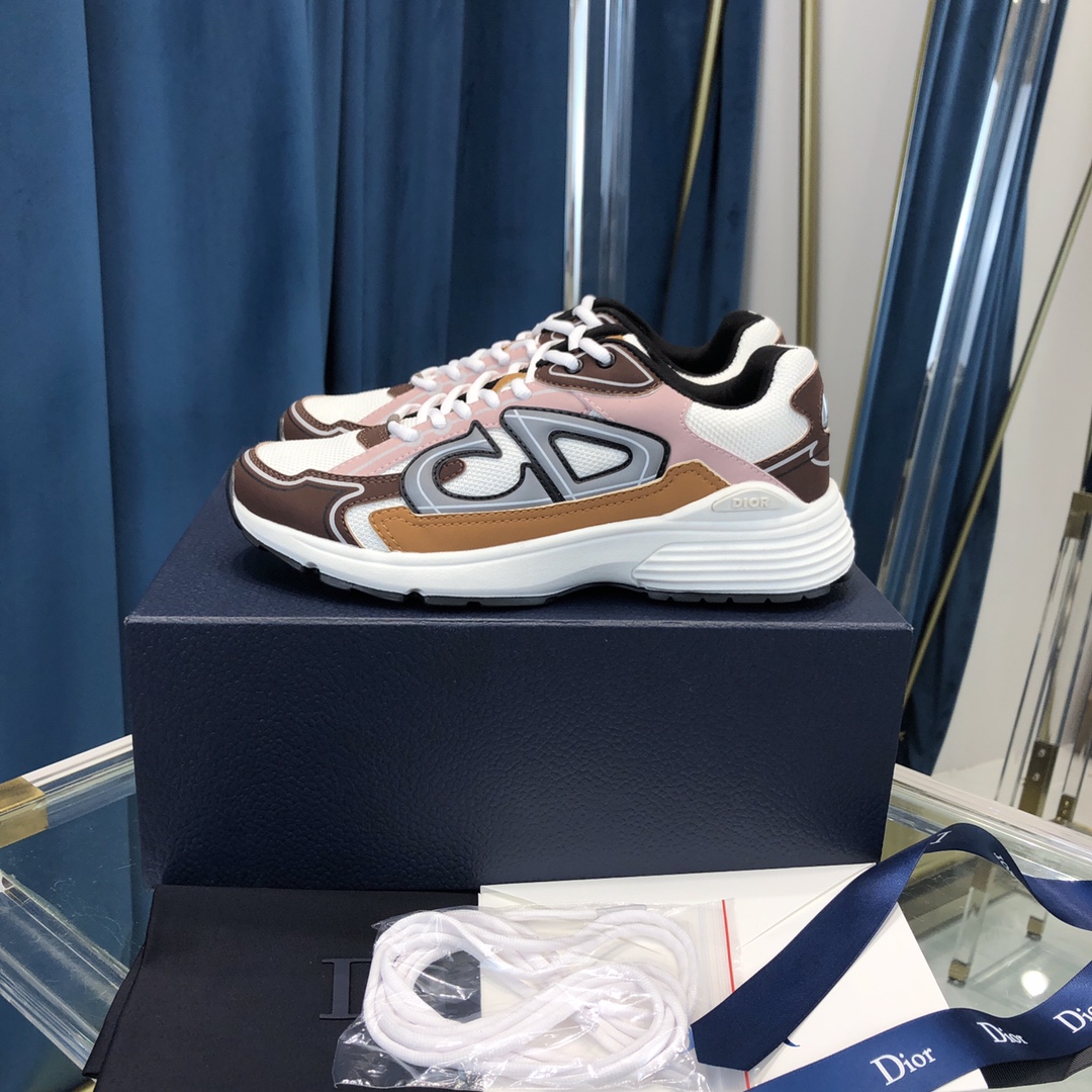 Dior B30 Sneaker, weißes Mesh und technisches Gewebe - EUR FASHION
