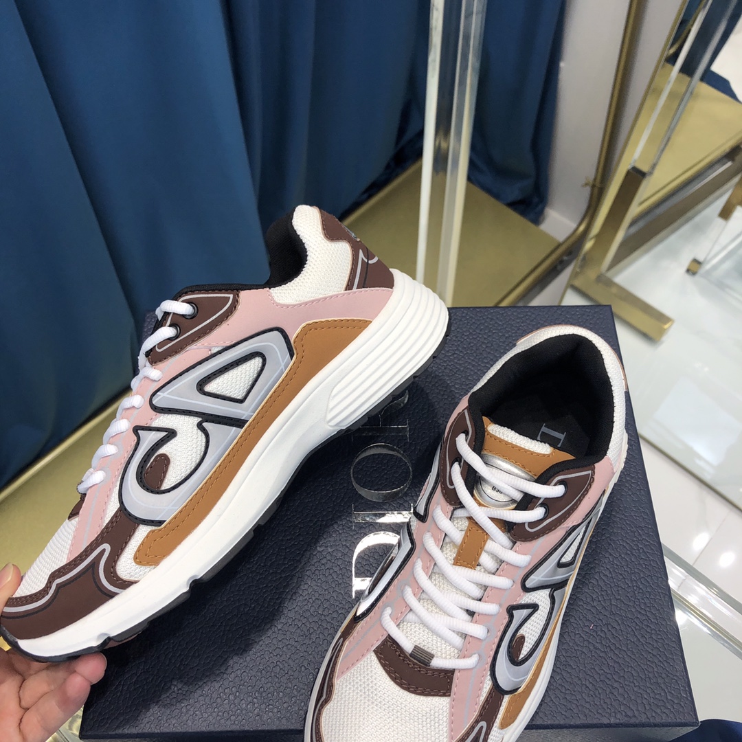Dior B30 Sneaker, weißes Mesh und technisches Gewebe - EUR FASHION