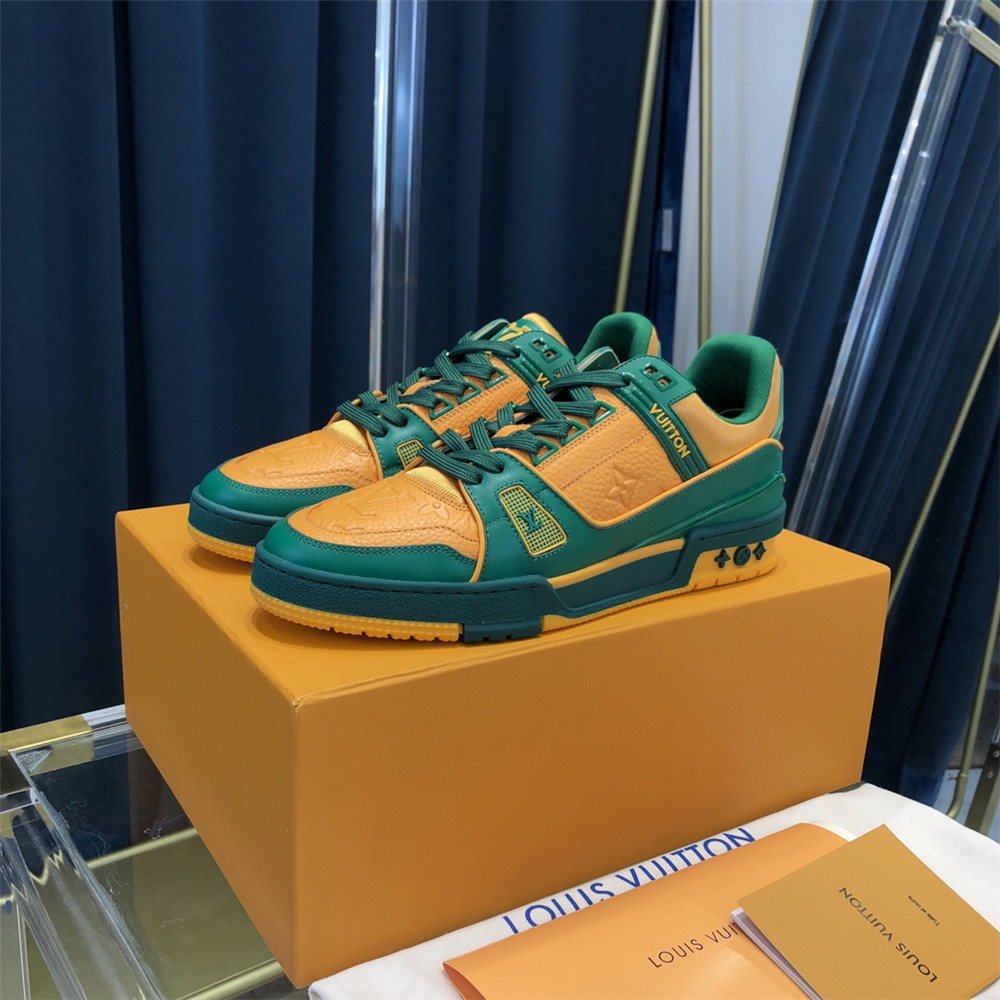 Louis Vuitton Trainer-Sneaker in Blau und Weiß - EUR FASHION