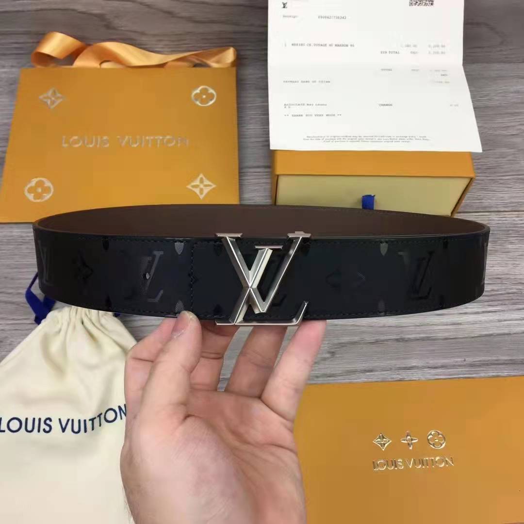 Louis Vuitton Initiales Monogram Eclipse Wendegürtel - EUR FASHION